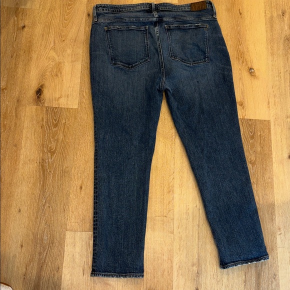 Madewell Tomboy Straight Jeans Plus Size 33 or 16 Stretch Sold Out - Picture 10 of 12